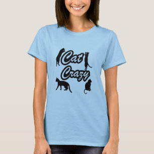 T-shirt Cat Crazy