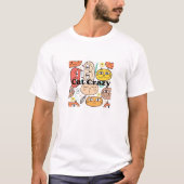 T-shirt Cat Crazy (Devant)