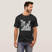 T-shirt Cat Dad The Catfather Crazy Cat Father Kitty Daddy (Devant entier)
