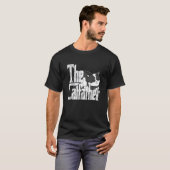 T-shirt Cat Dad The Catfather Crazy Cute Cat Father Kitty (Devant entier)