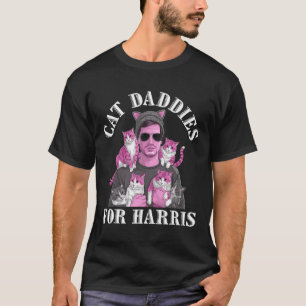 T-shirt Cat Daddies Pour Kamala Harris 2024 Enfant Cat L