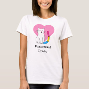 T-shirt Cat de la fierté transexuelle