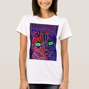 T-shirt Cat de Louis Wain