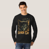 T-shirt Cat Demon Cat Evil Sinister Kitty (Devant entier)