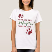 T-shirt Cat design (Devant)