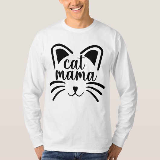 T-shirt Cat Devis amusants (Devant)