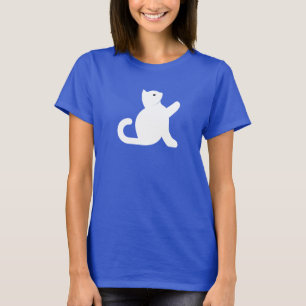 T-shirt Cat dit bonjour