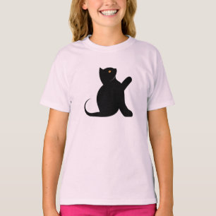 T-shirt Cat dit bonjour