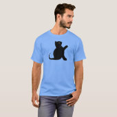 T-shirt Cat dit bonjour (Devant entier)