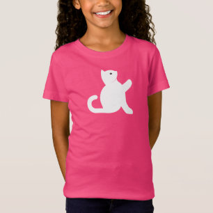 T-Shirt Cat dit bonjour