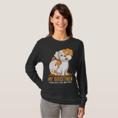 T-shirt Cat Dog Brother  Animal (Devant entier)
