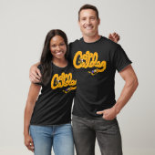 T-shirt Cat Dog Cursive Nickelodeon (Unisexe)