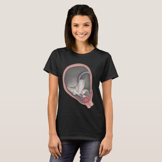 T-shirt Cat Fetus (Devant entier)