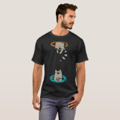 T-shirt Cat Funny jeu vidéo animal (Devant entier)