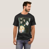 T-shirt Cat Gang Meme Funny Chaotic Cats Unhinged Feline H (Devant entier)