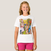 T-shirt Cat Garden Party (Devant entier)