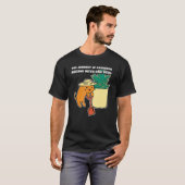T-shirt Cat Gardener Planter une semence Voyage Citation (Devant entier)