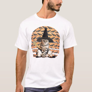 T-shirt Cat Halloween