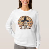 T-shirt Cat Halloween (Devant)