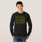 T-shirt Cat Herder  For Crazy Animal Kitty  Men Women (Devant entier)