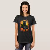 T-shirt Cat Horror Cute Halloween for Cat Kitty (Devant entier)