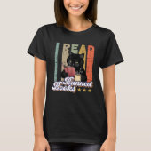 T-shirt Cat I Lire Livres Interdits Bookworts Lecture Livr (Devant)