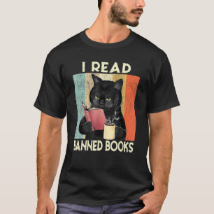 T-shirt Cat I Lire Livres Interdits Semaine Bookworts Lect
