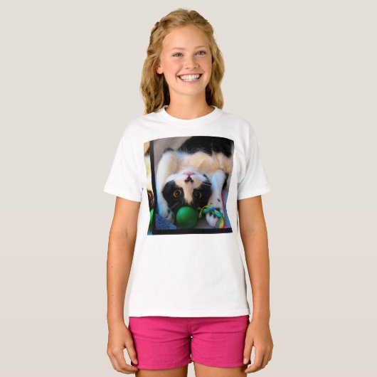 T-shirt Cat is lying (Devant entier)