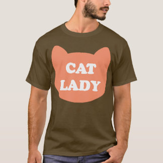 T-shirt Cat Lady Funny Amoureux des chats Dames Cadeau