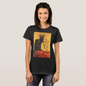 T-shirt Cat Lady Kamala Le Conversation Noir Funny Ballot (Devant entier)