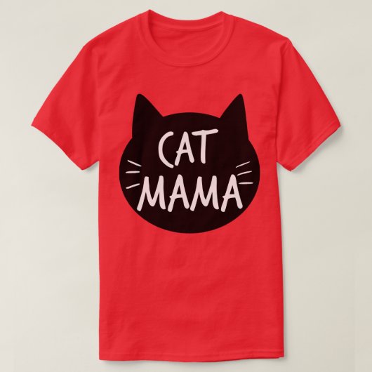 T-SHIRT CAT MAMA (Design devant)