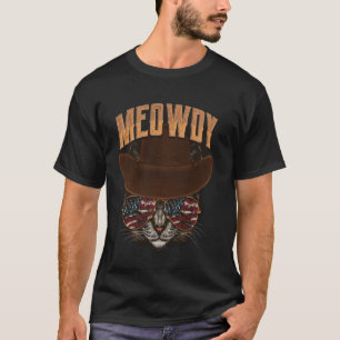 T-shirt Cat Meme Texas Meowdy Western Cowboy Country Music