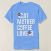 T-shirt Cat Mère Lover café 320 (Design devant)