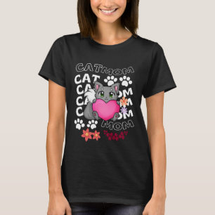 T-shirt Cat Mom