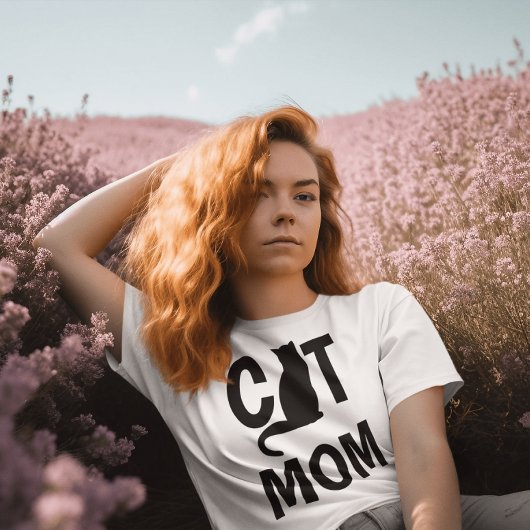 T-shirt CAT MOM