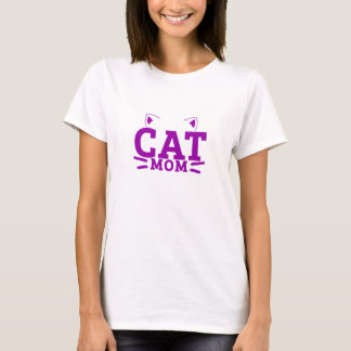 T-shirt Cat Mom - Amoureux des chats