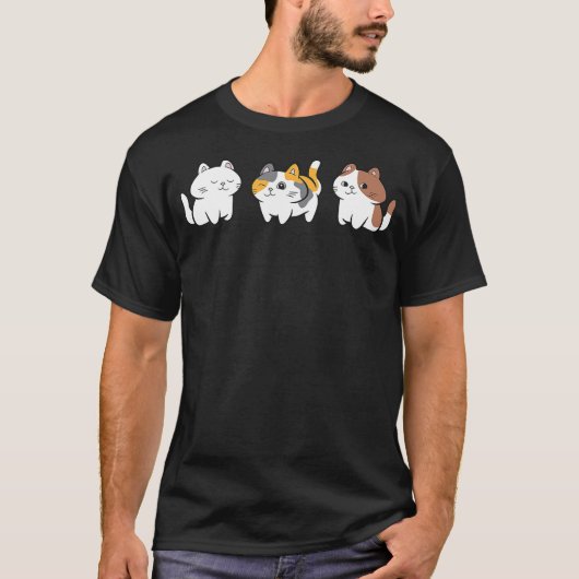 T-shirt Cat Mom Cat Dad Life Is Better With Cats (Devant)