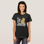 T-shirt Cat Mom The Catmother Crazy Cat Mother Kitty maman (Devant entier)