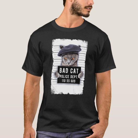 T-shirt Cat Mug (Devant)