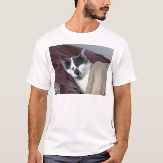 T-shirt Cat Napping (Devant)