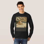 T-shirt Cat Nursing Snow (Devant entier)