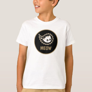 T-shirt Cat Paisley