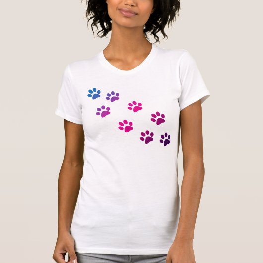 T-shirt Cat Paws (Devant)