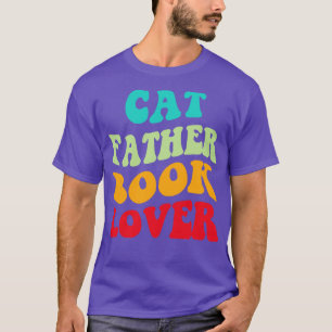 T-shirt Cat Père Livre Lover III