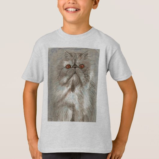 T-SHIRT CAT PERSAN (Devant)