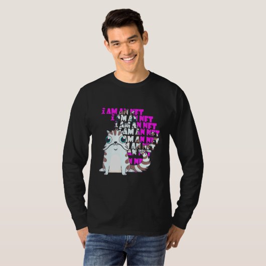 T-shirt Cat Pet I Am An Nft Blockchain CryptoCurrency (Devant entier)