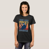 T-shirt Cat Pew Pew Madafakas Crazy Cat Paintball Gun Funn (Devant entier)