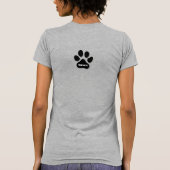 T-shirt Cat Photo Pet Memorial avec nom (Dos)