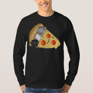 T-shirt Cat pizza
