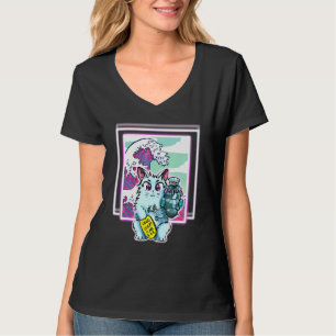 T-shirt Cat Sci Wi Vapeur Conception Vapeur Pour Tous Les